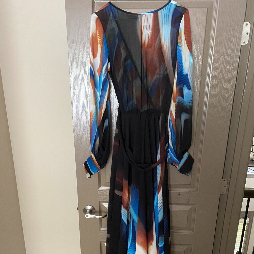 Multi Color Flowy Dress - Picture 3 of 4